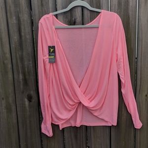 Old Navy Active Pink Shirt
